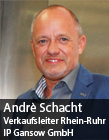Andre Schacht, Verkaufsleiter