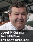 Josef P. Gammon, BestWater Int. GmbH